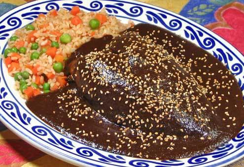 Pollo con mole